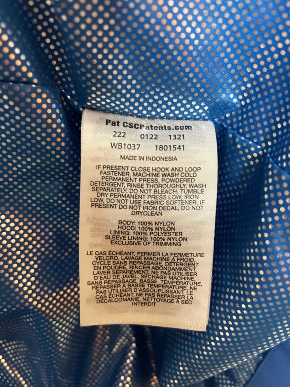 Columbia Boys Large Jacket Coat Blue Black Size Large 14/16 - Picture 8 of 12